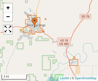 Area schools map